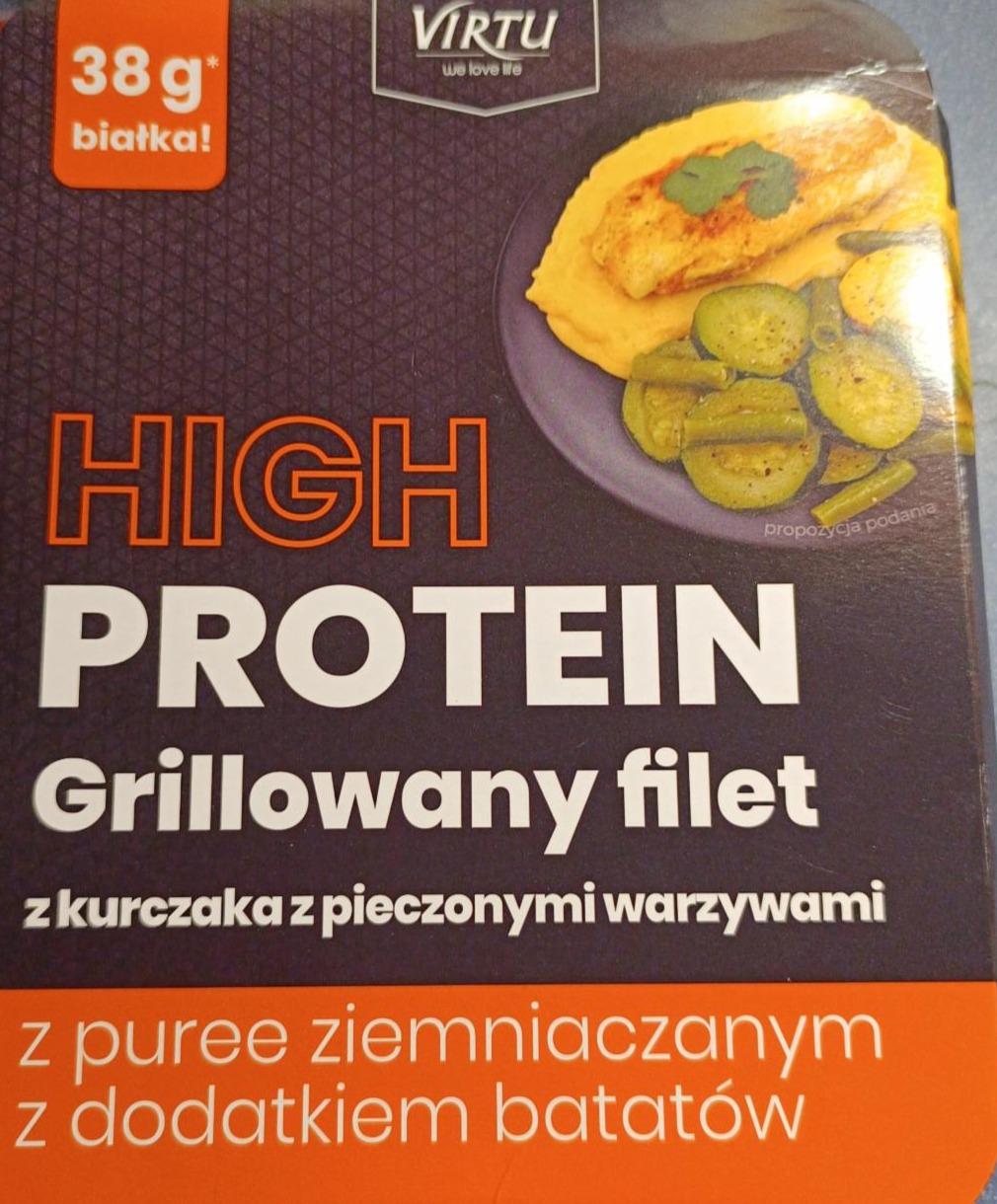 Фото - Протеин филе на гриле High protein Grillowany filet Virtu