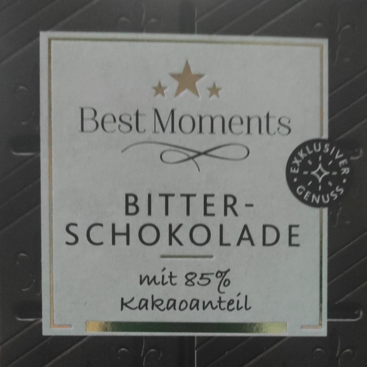 Фото - Черный шоколад 85% Bitter-Schokolade Best Moments