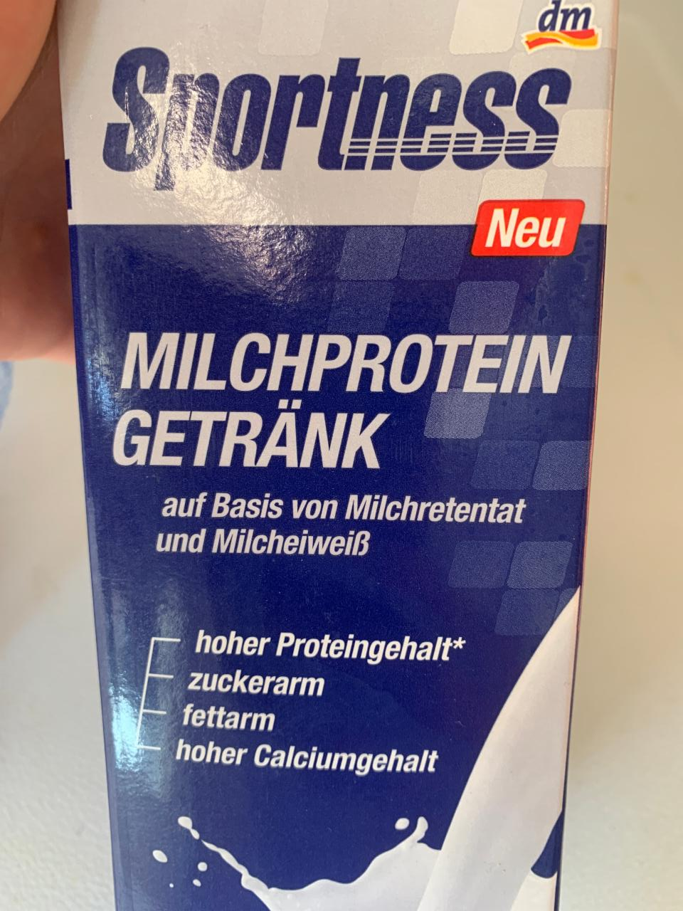 Фото - Milchprotein Getränk Sportness