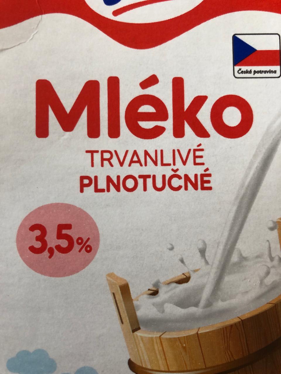 Фото - Mlèko trvanlivé plnotučné 3.5% Boni