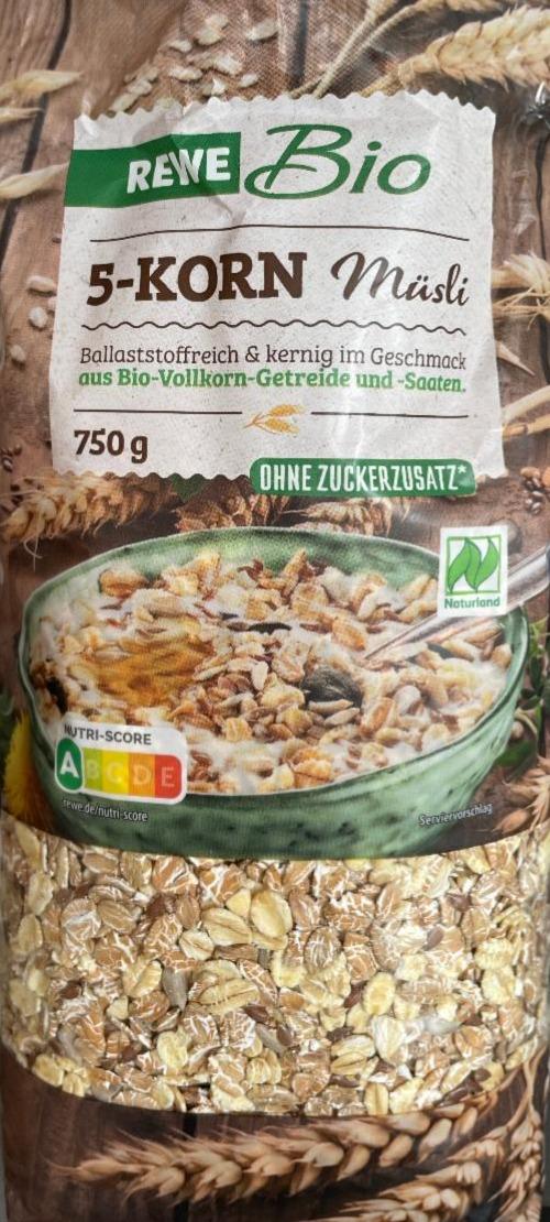 Фото - 5-Korn Müsli Rewe bio