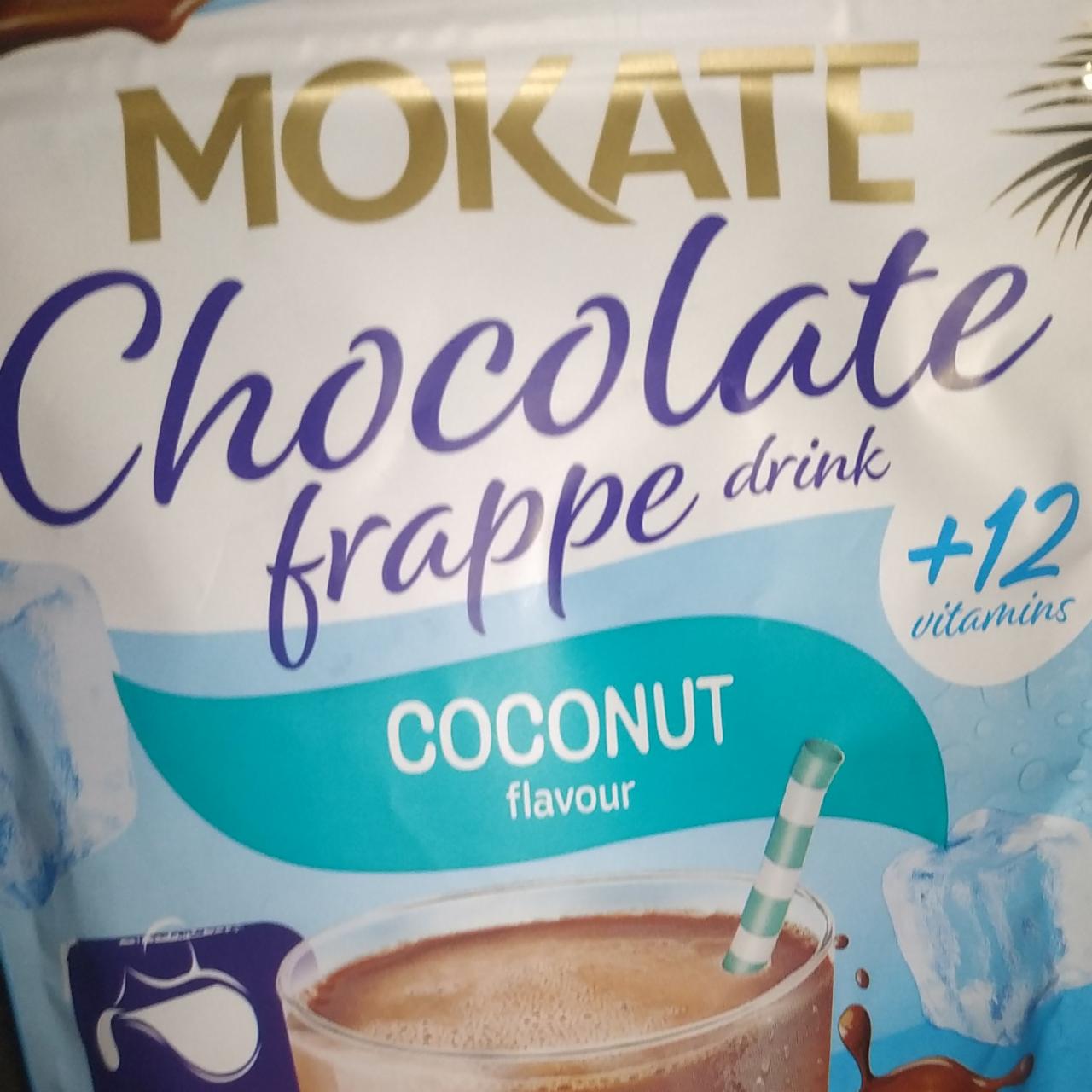 Фото - Chocolate trappe drink 12 vitamins coconut flavour Mokate