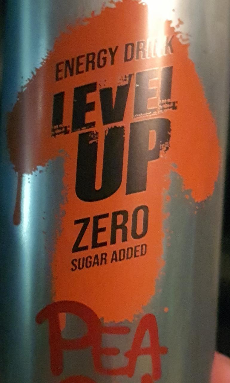 Фото - Energy drink peach Level up