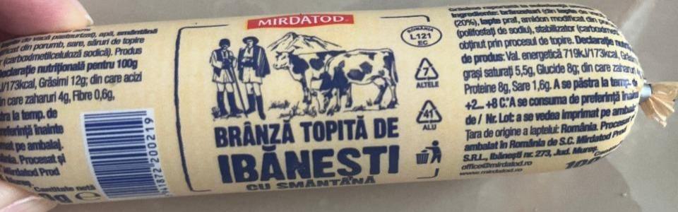 Фото - Branza topita de ibanesti cu smatana Mirdatod