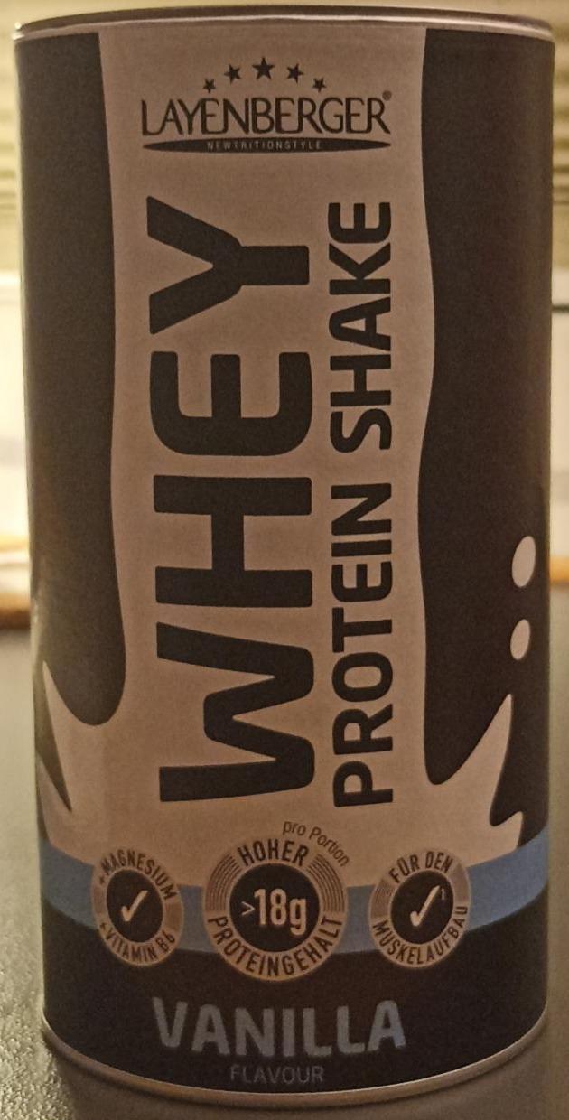 Фото - Напиток протеиновый ванильный Whey Protein Shake Vanilla Layenberger