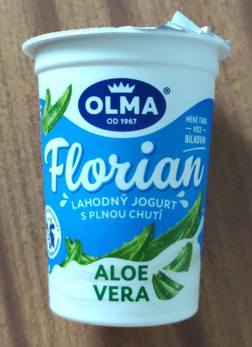 Фото - Florian lahodný jogurt s plnou chutí aloe vera Olma