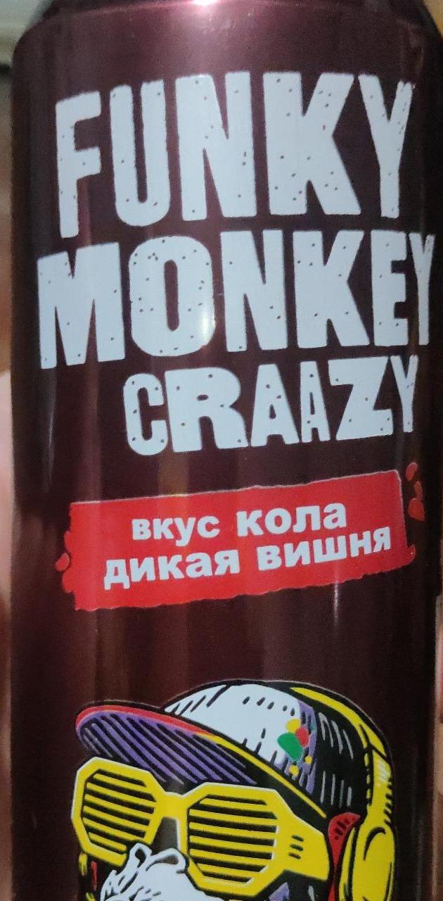 Фото - Напиток вкус дикая вишня Funky Monkey crazy