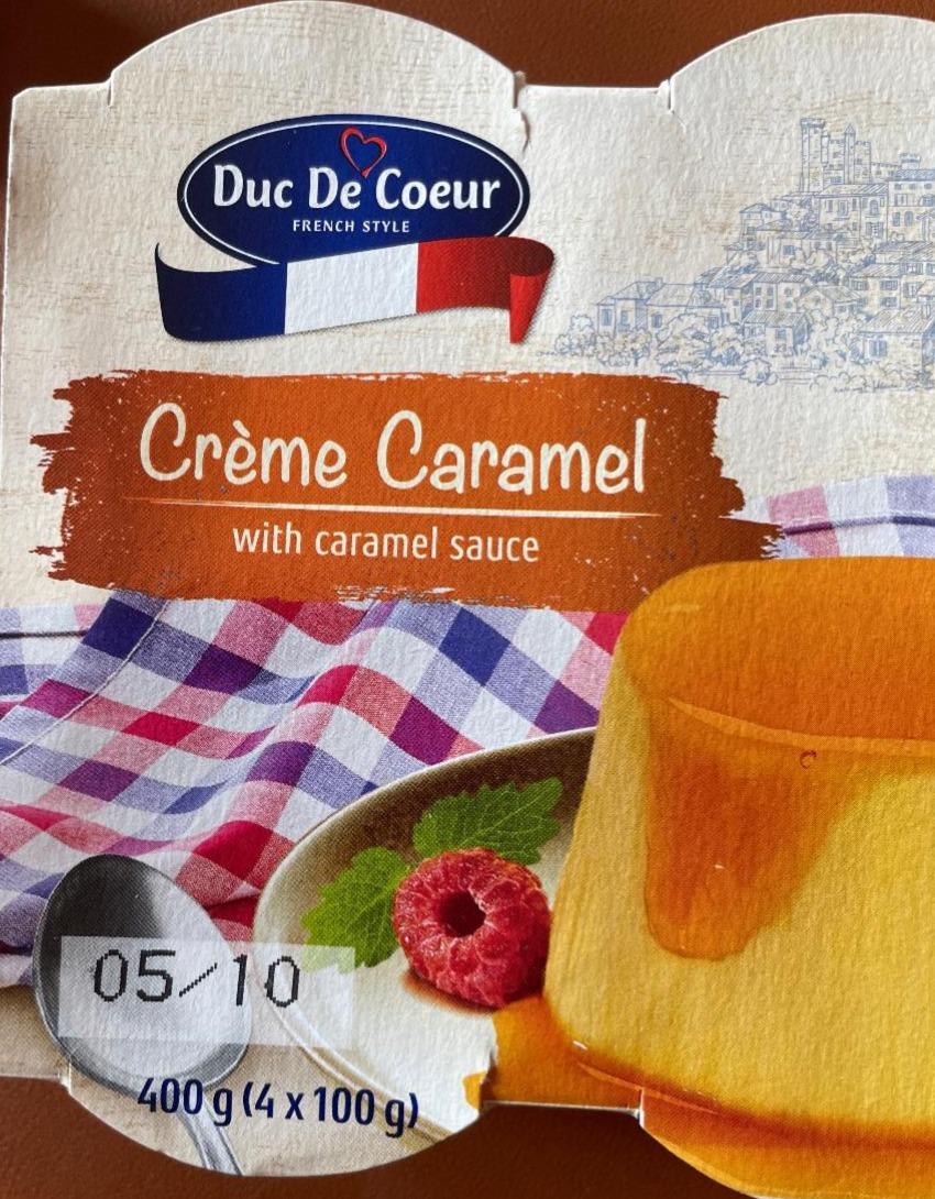 Фото - Créme caramel with caramel sauce Duc de Coeur