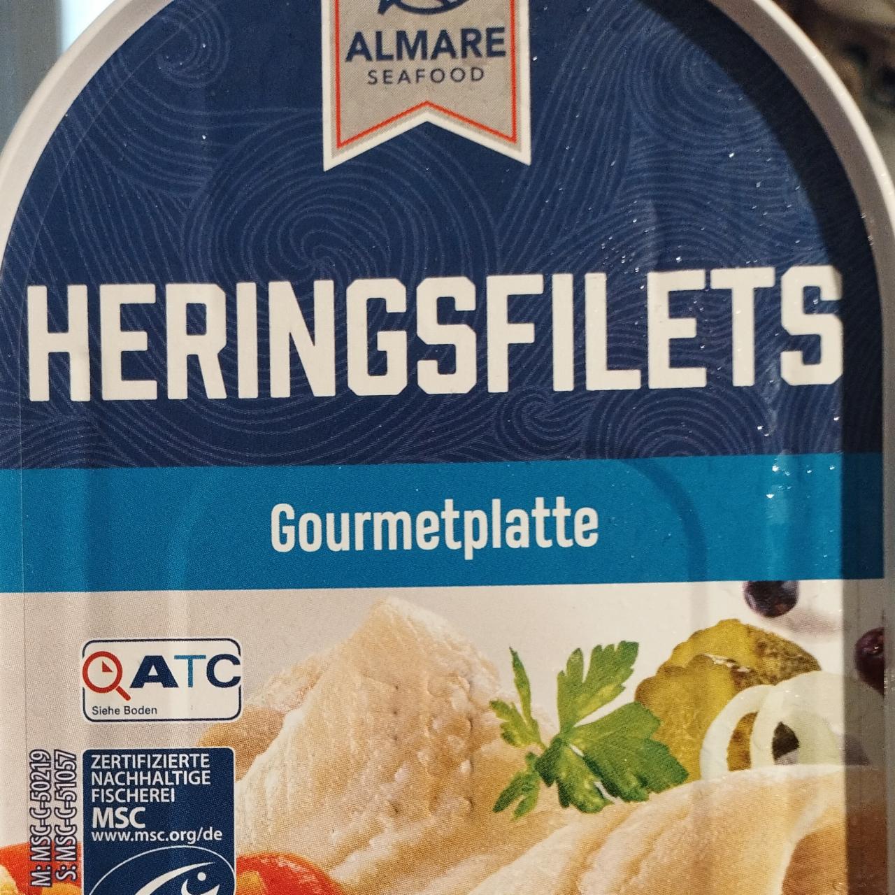 Фото - Heringsfilets gourmetplatte Almare