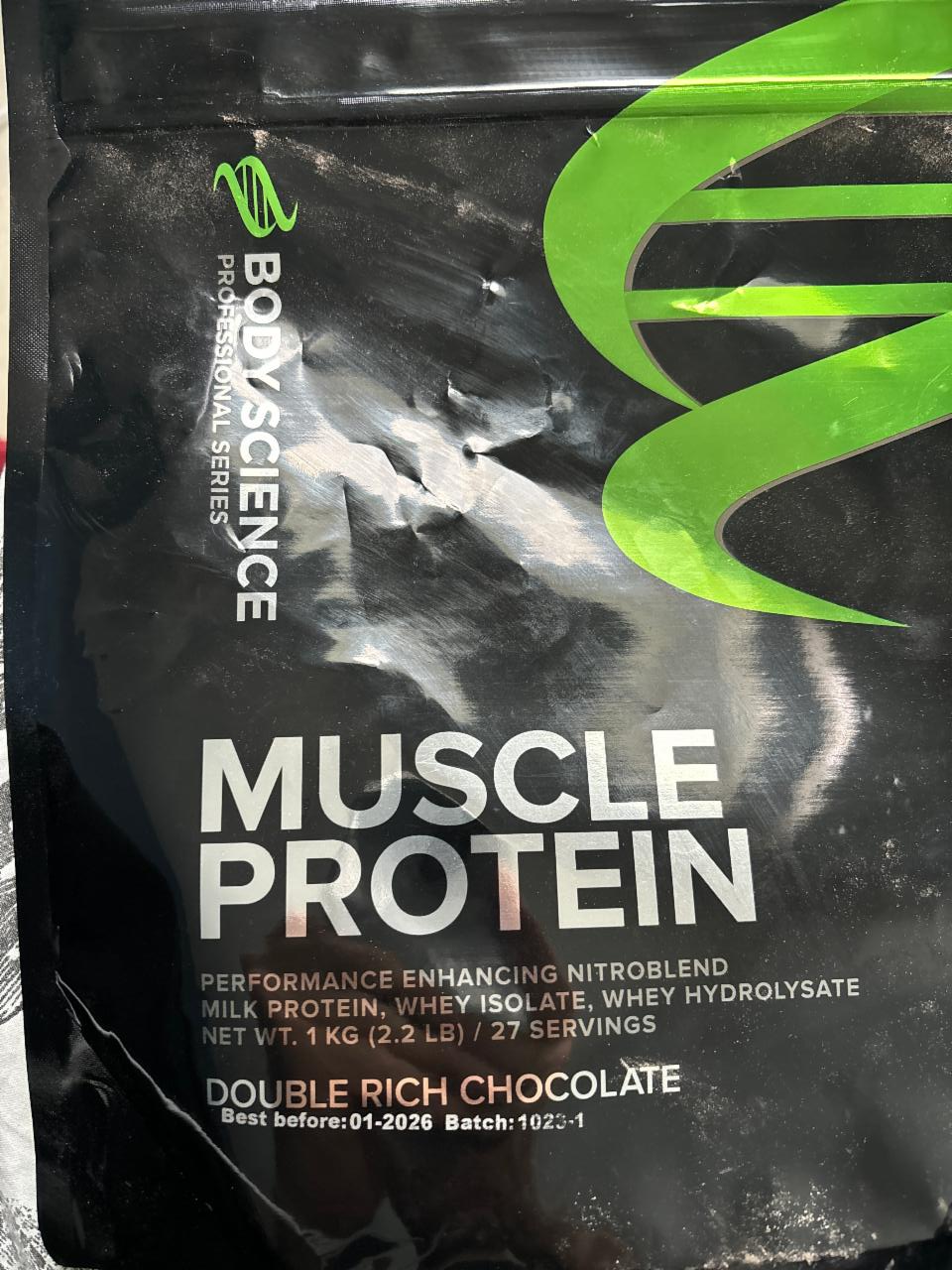 Фото - Muscle protein double rich chocolate Body Science