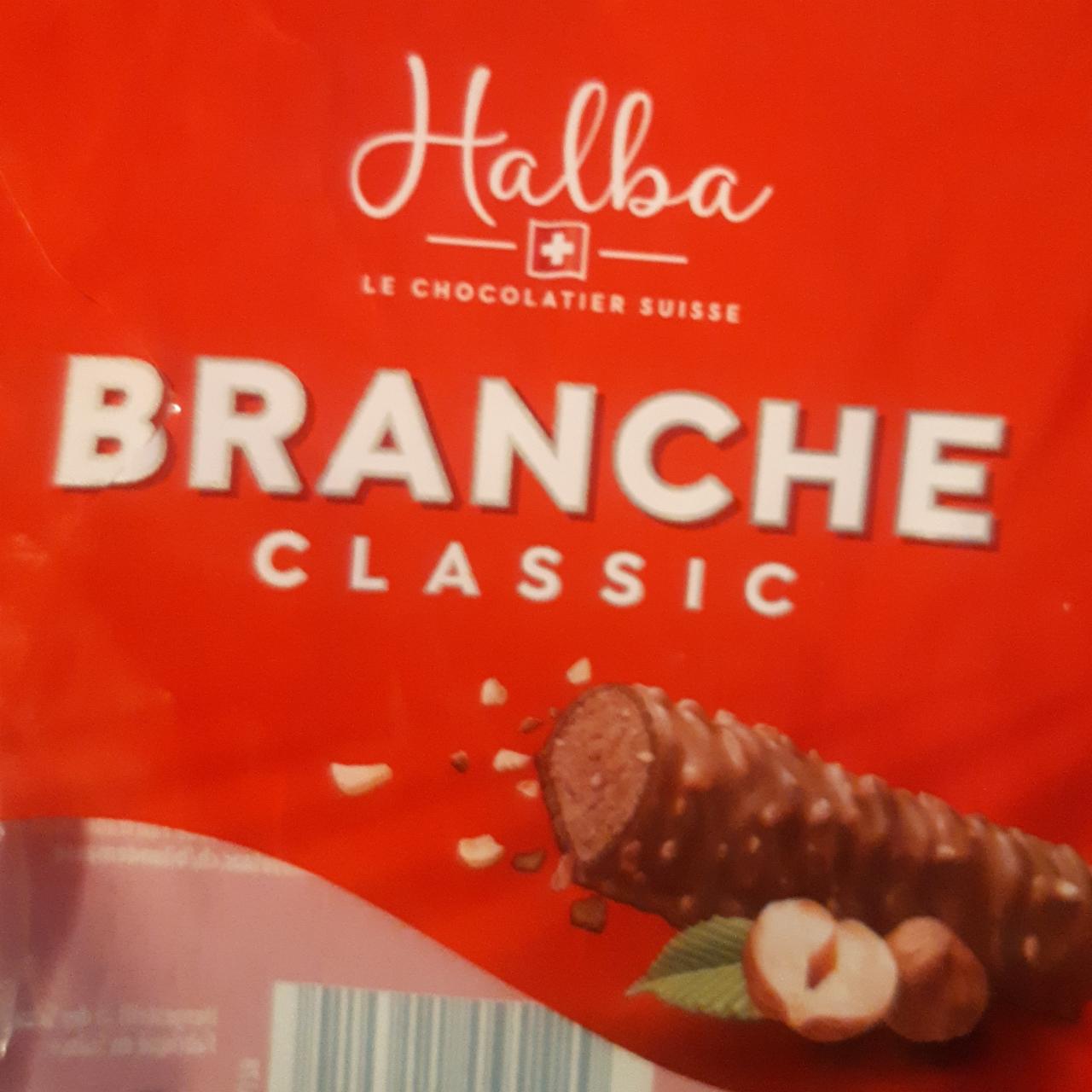 Фото - Halba schweizer Schokoladestängel Branche classic