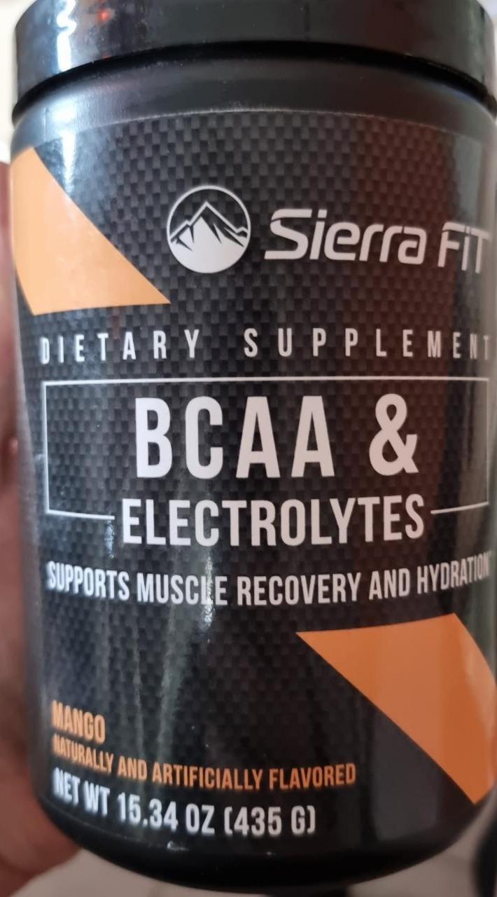 Фото - аминокислоты и электролиты BCAA&Electrolytes Sierra FIT