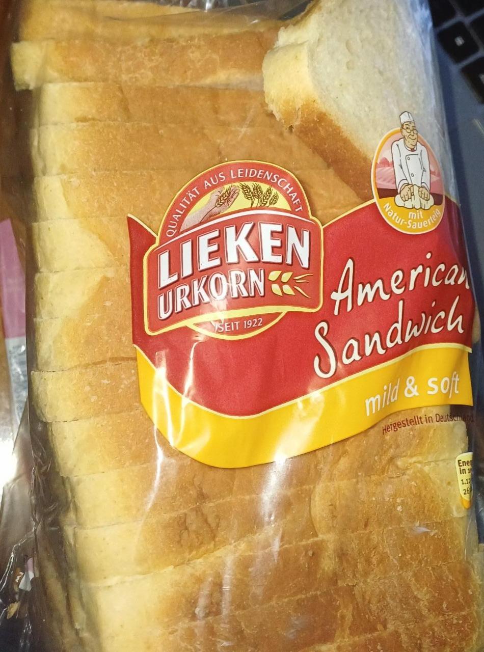 Фото - American sandwich mild&soft Lieken Urkorn