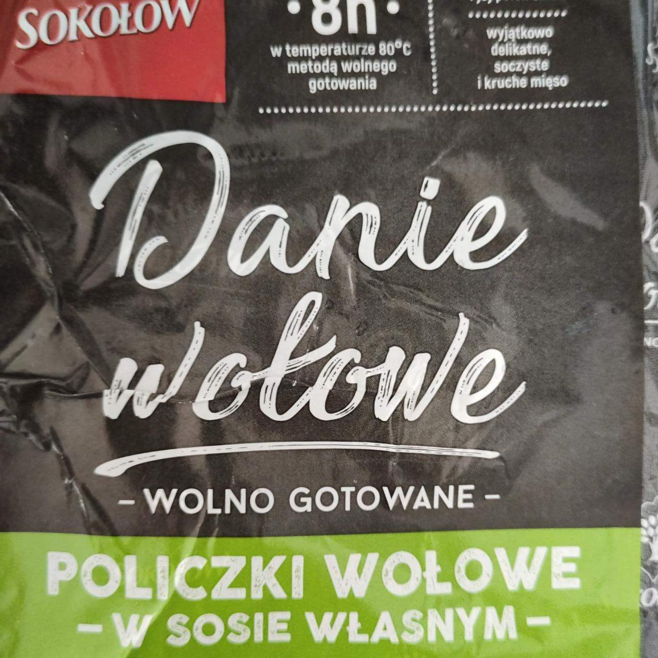 Фото - Danie wotowe policzki wolowe w sasie wlasnym Sokolow