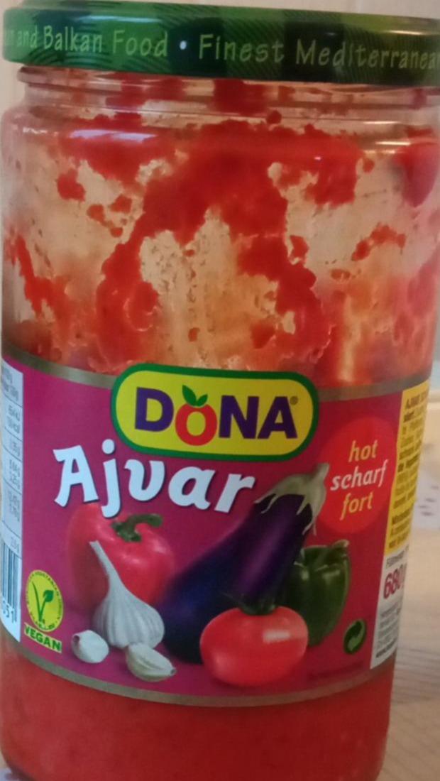 Фото - Ajvar scharf Gemüsemischung pasteurisiert Dona