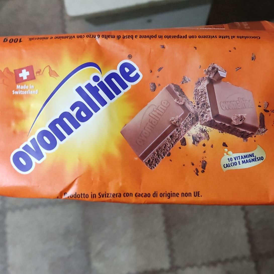 Фото - Milchschokolade Crunchy Ovomaltine