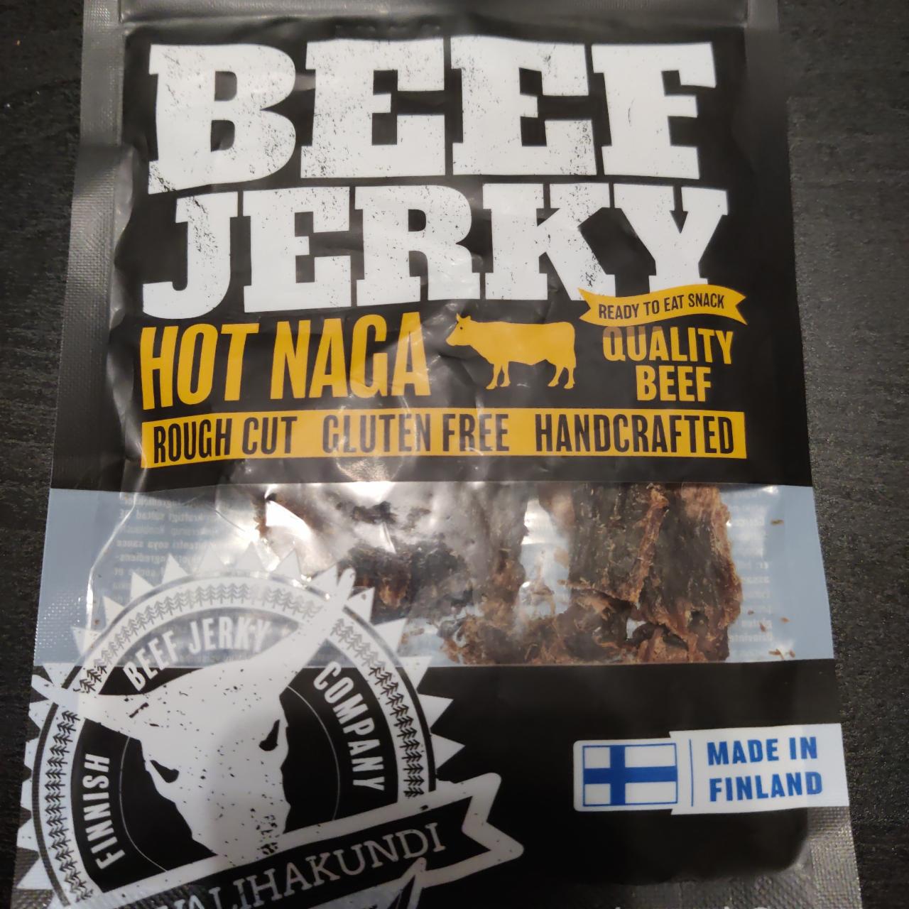 Фото - Beef Jerky Hot Naga Kuivalihakundi