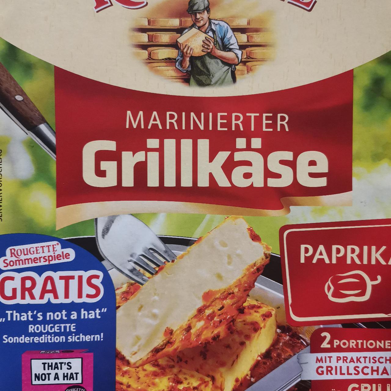 Фото - Marinierter Grillkäse paprika Rougette