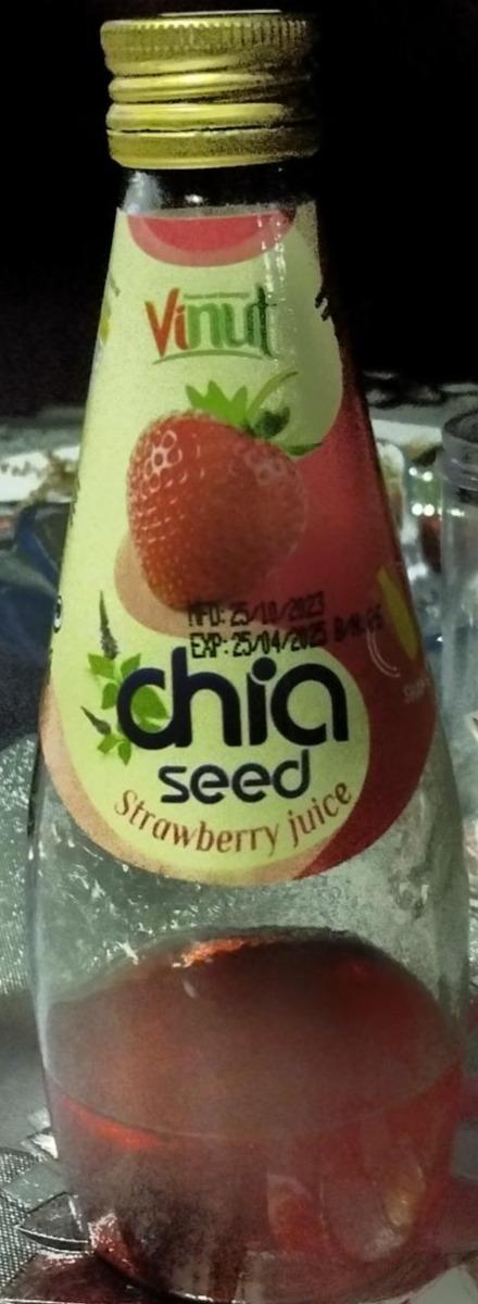 Фото - Chia seed strawberry juice Vinut