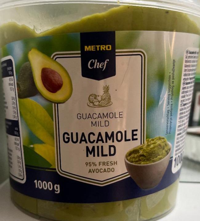 Фото - Guacamole mild 95% fresh avocado Metro Chef