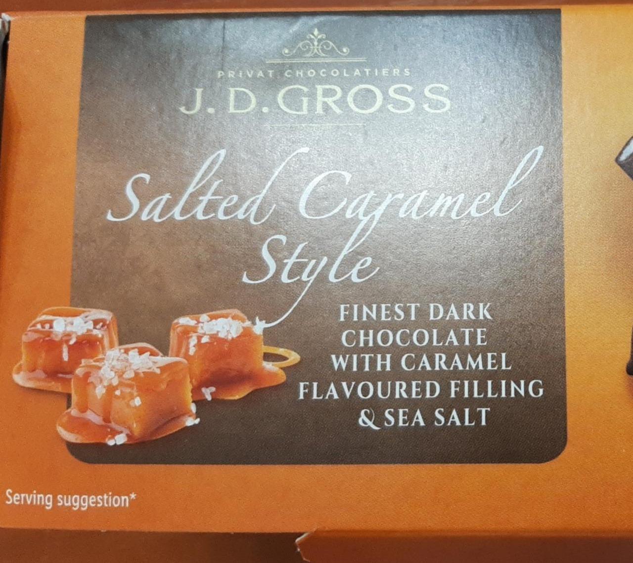 Фото - dark Chicolate Сalted Caramel Style J. D. Gross