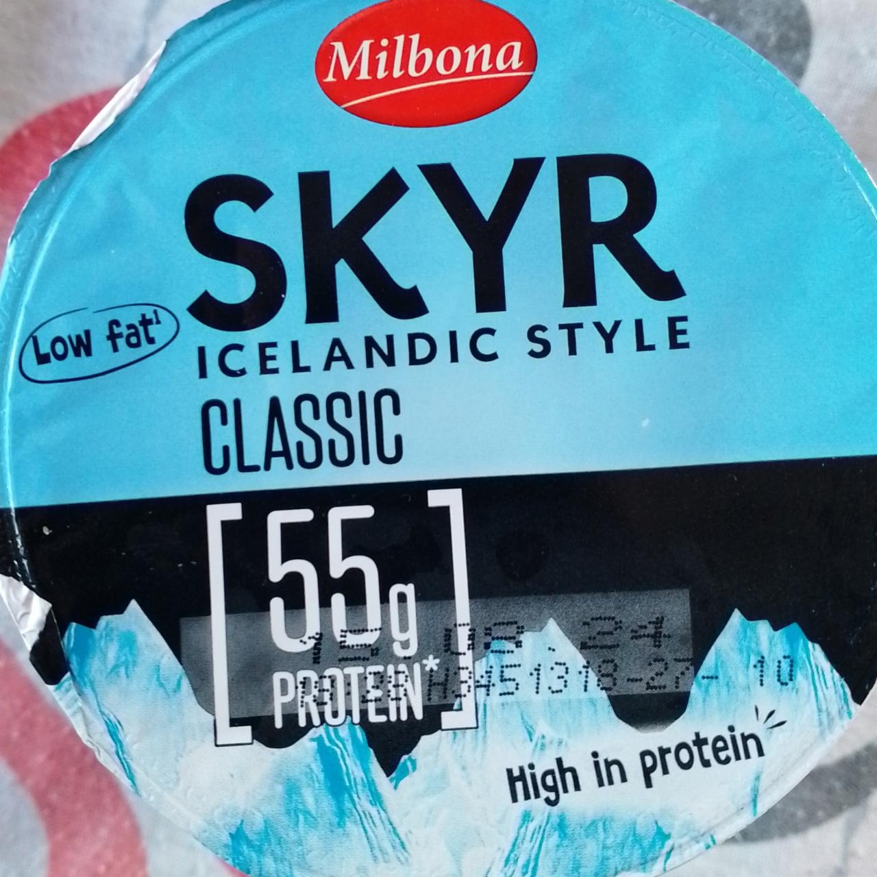 Фото - Skyr icelandic style classic high in protein Milbona