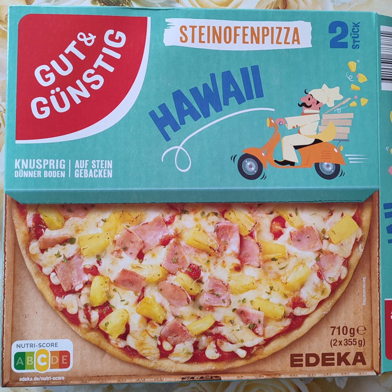 Фото - Steinofenpizza hawaii Gut&Günstig