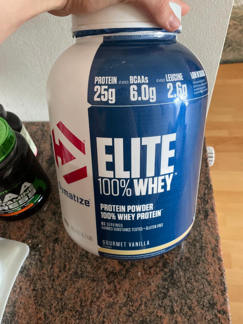 Фото - Elite 100% whey protein Gourmet Vanilla Dymatize