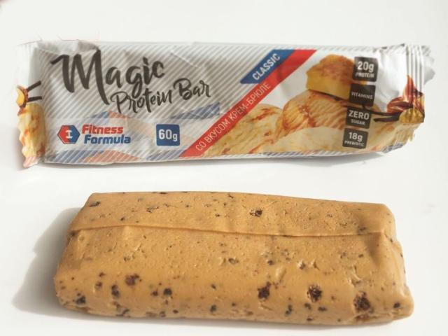 Фото - Magic protein bar со вкусом крем-брюле