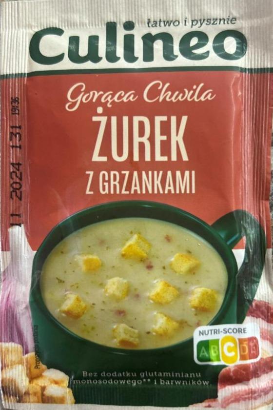 Фото - Gorąca chwila żurek z grzankami Culineo