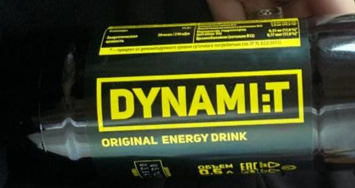 Фото - Original energy drink Dynamit