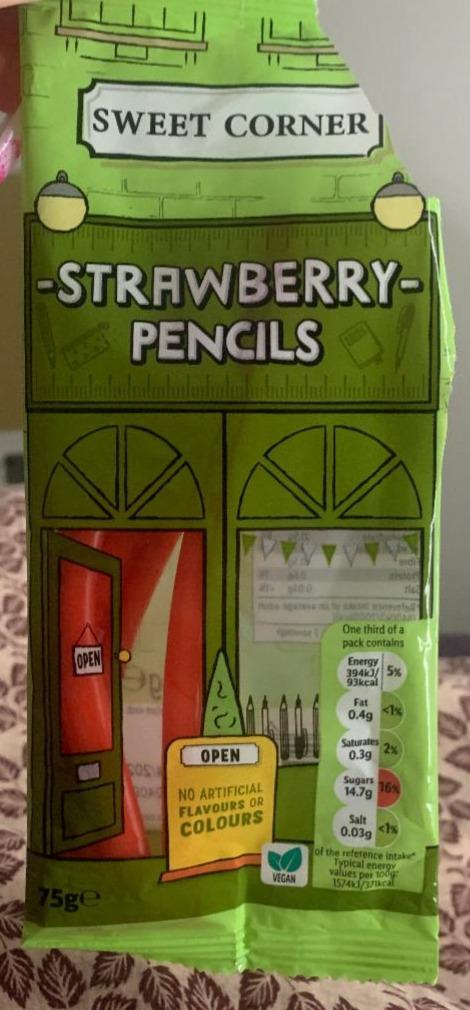 Фото - Strawberry pencils Sweet Corner