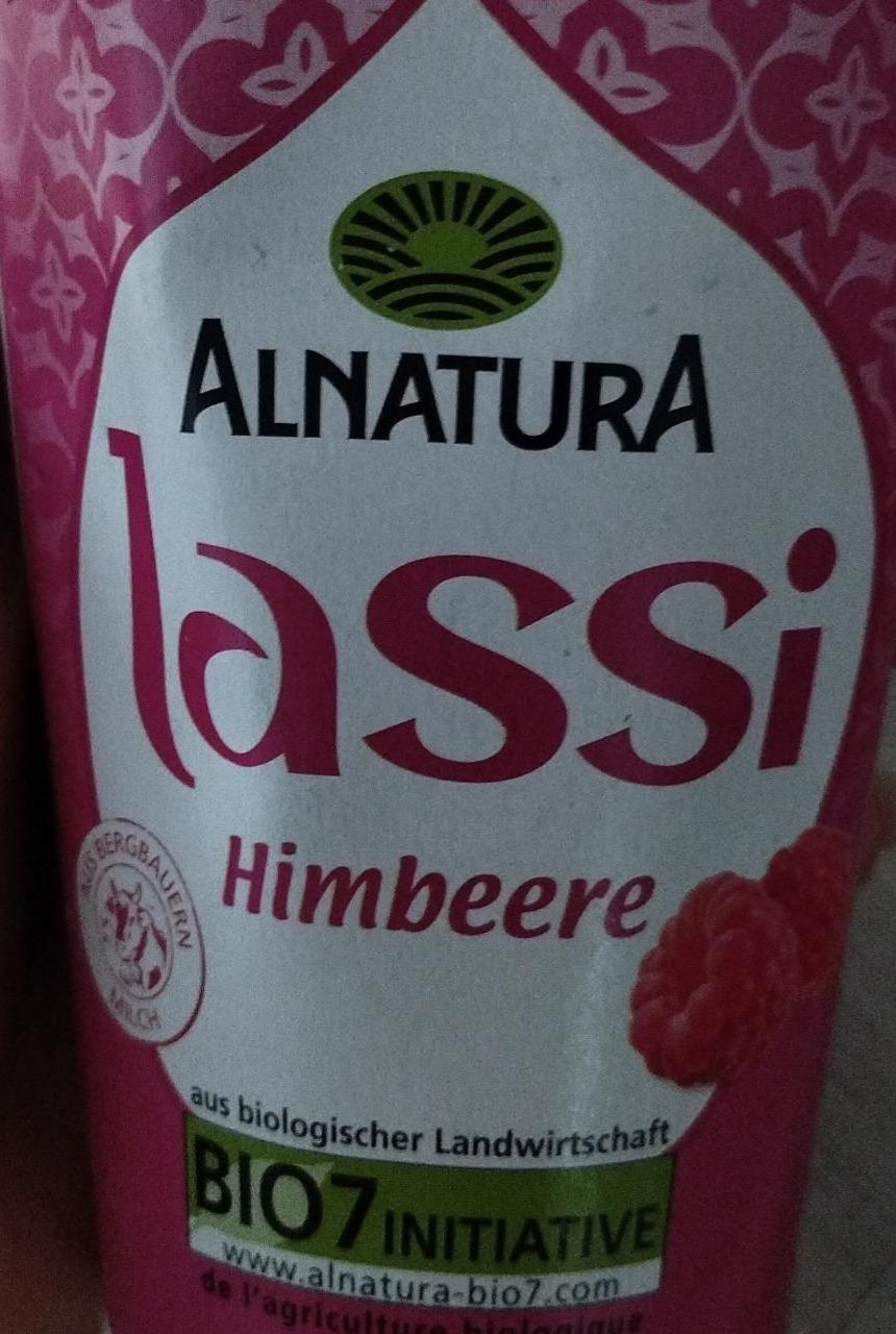 Фото - Lassi bio trinkjoghurt mit himbeerzubereitung 3.6% Alnatura