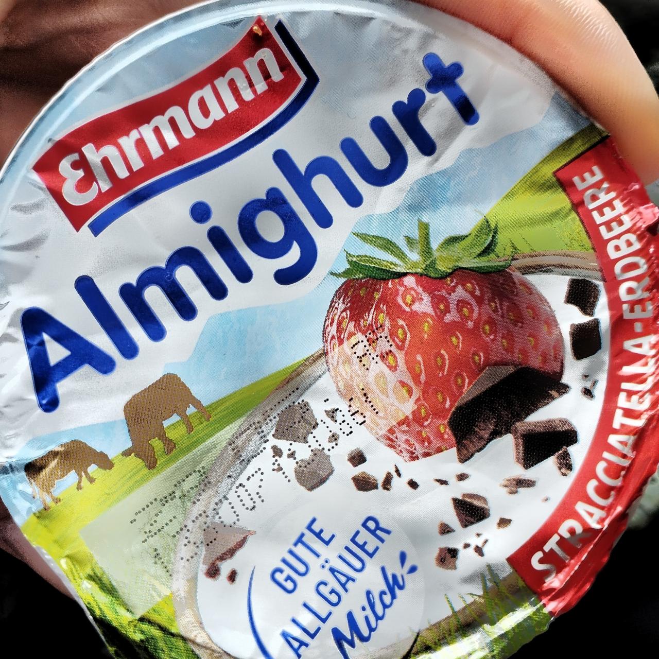 Фото - Almighurt Stracciatella-Erdbeere Ehrmann