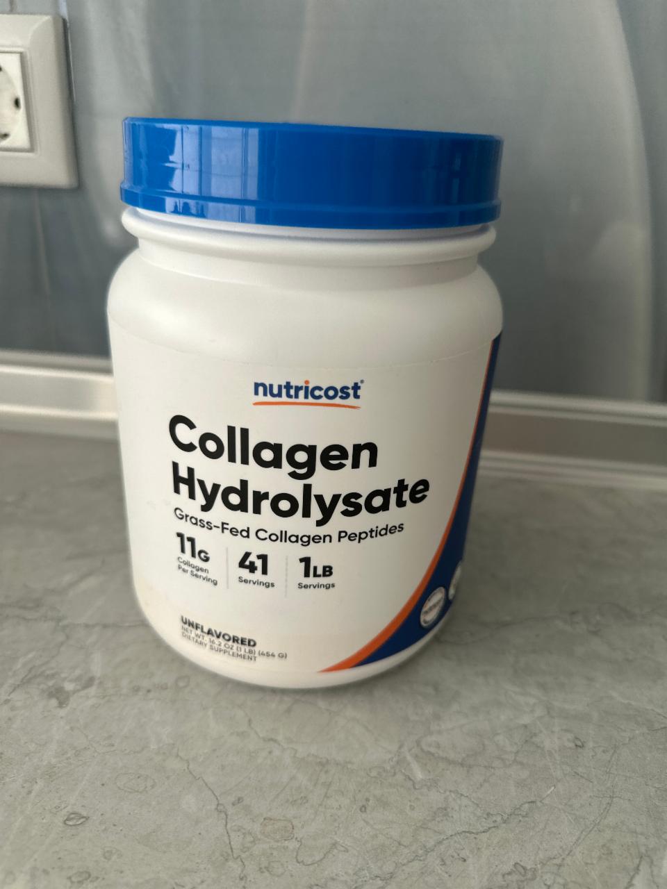 Фото - Collagen hydrolysate Nutricost