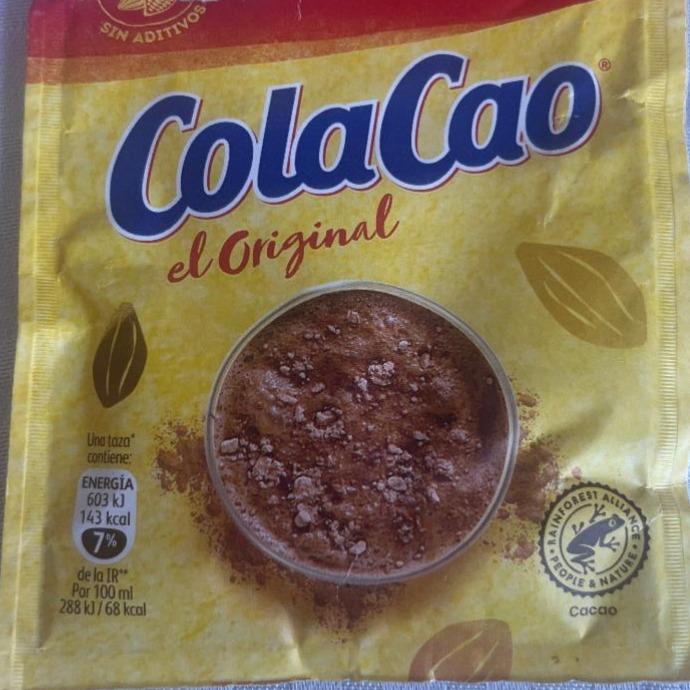 Фото - Какао растворимое Original ColaCao