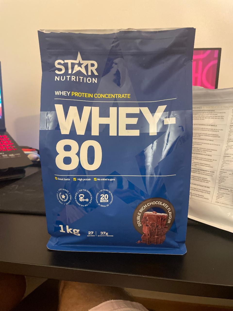 Фото - Whey-80 Double Rich Chocolate flavour Star Nutrition