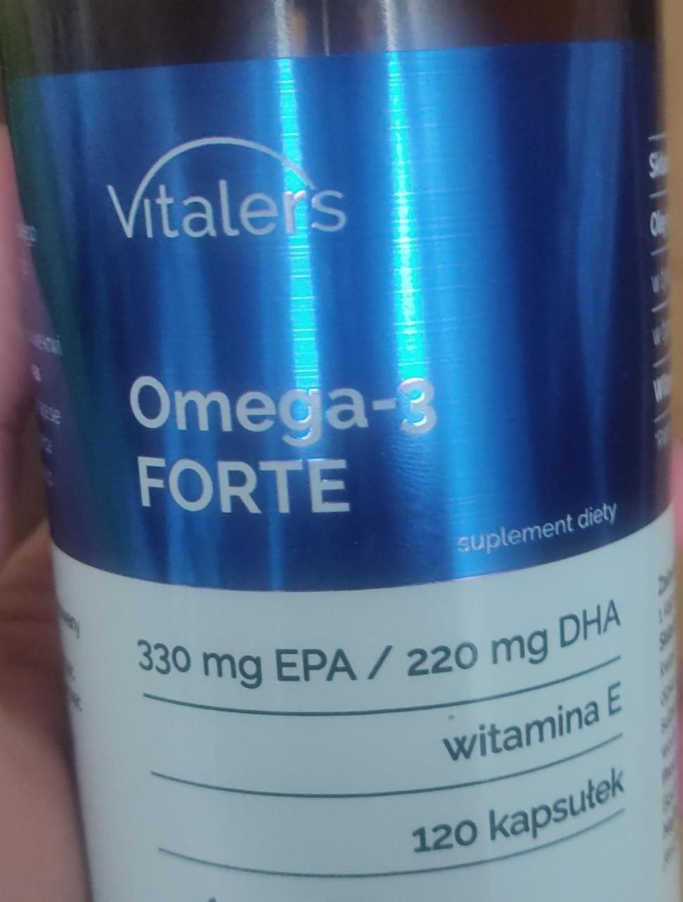 Фото - Omega-3 Forte Vitaler's