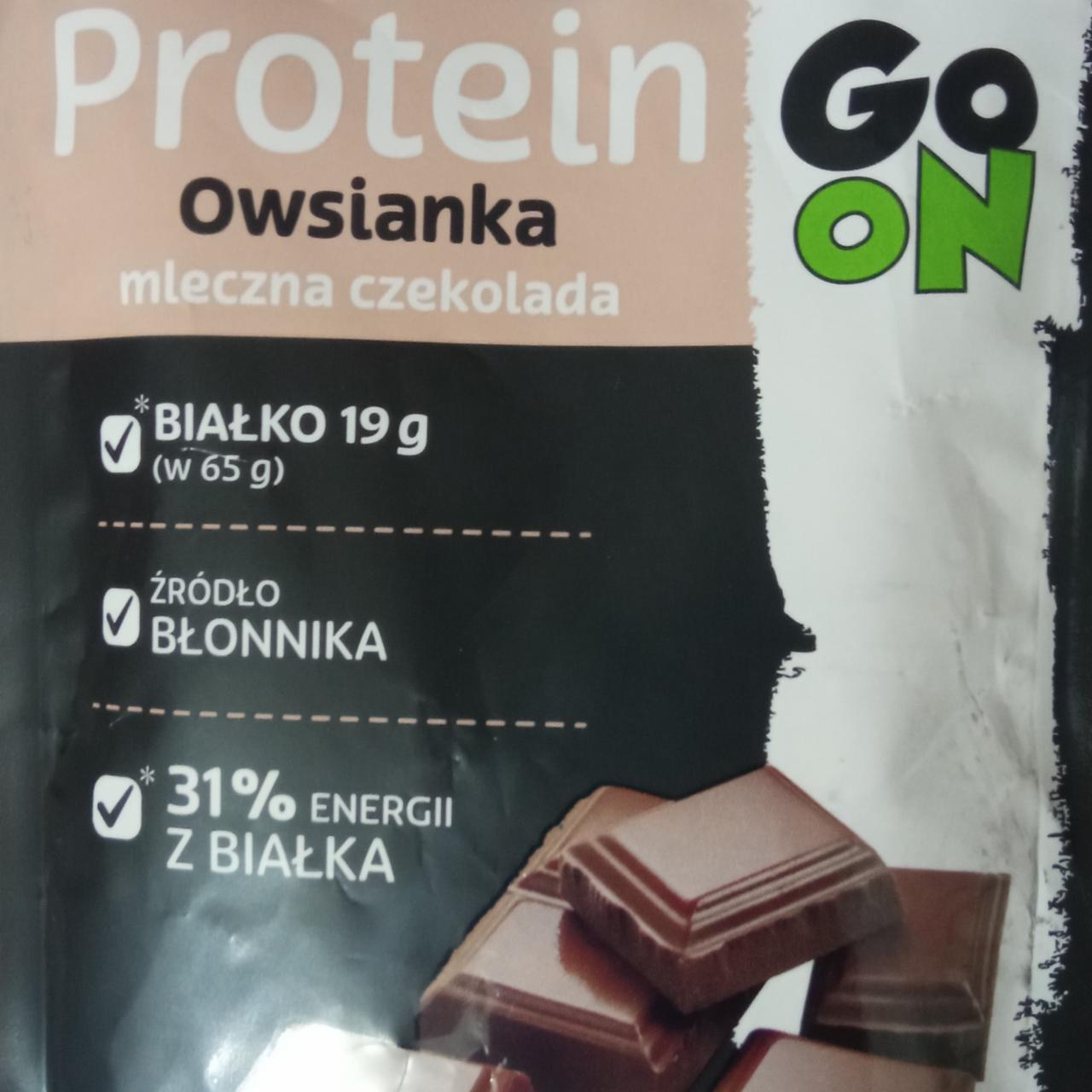 Фото - Protein Owsianka mleczna czekolada Go On!