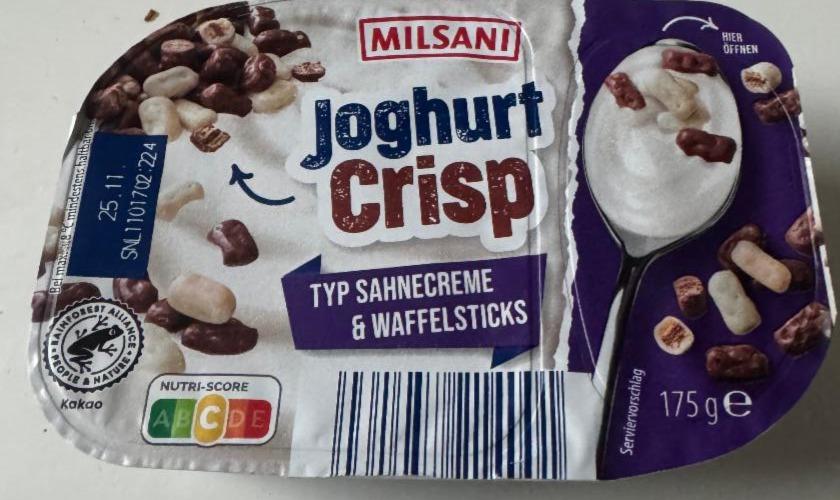 Фото - Joghurt chrisp typ sahnecreme waffelsticks Milsani