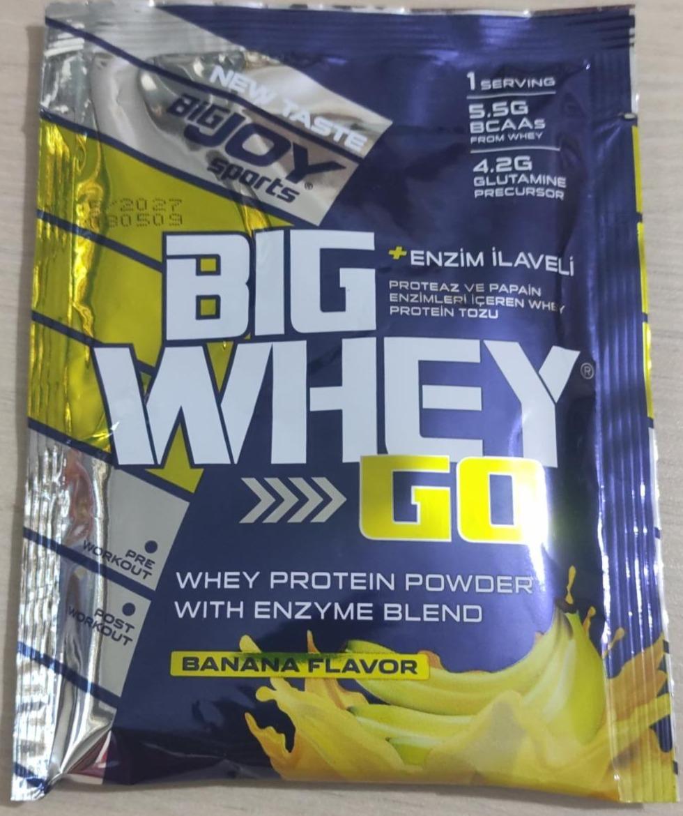 Фото - Big whey go flavor banana Big Joy