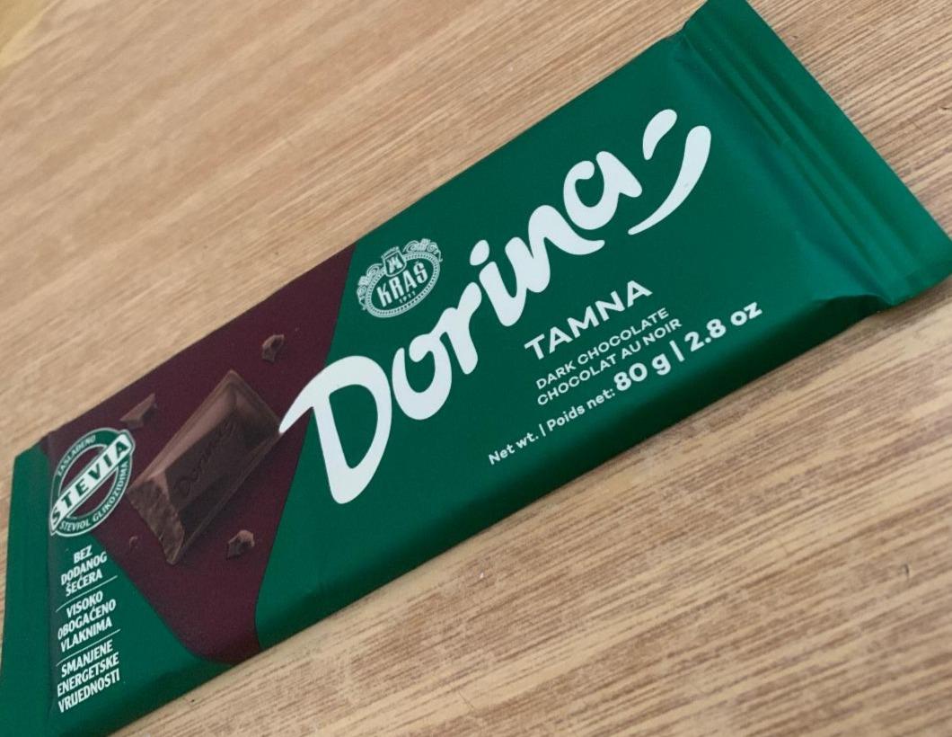 Фото - Dark chocolate stevia dorina Kraš