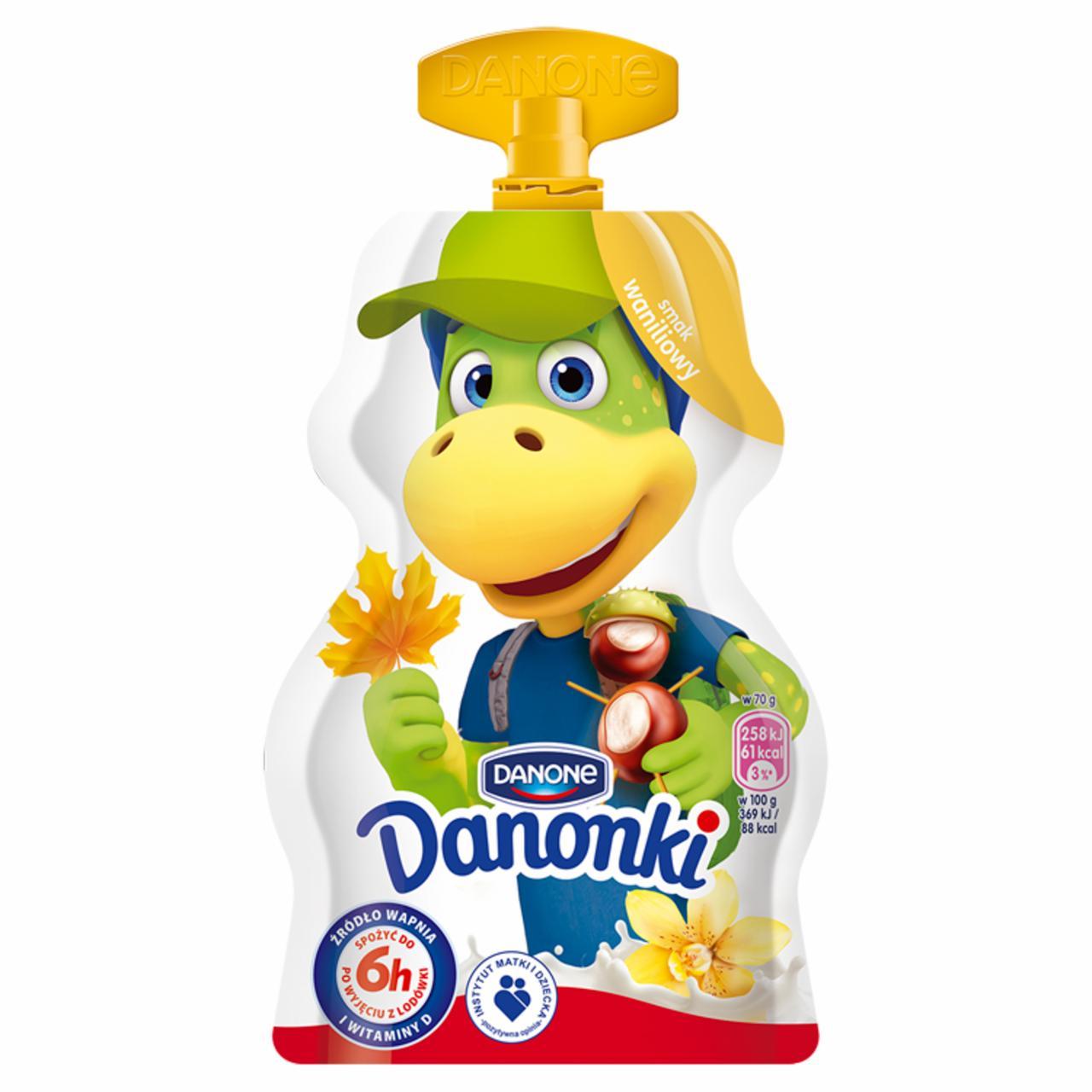 Фото - йогурт ванильный Danonki vanilla Danon