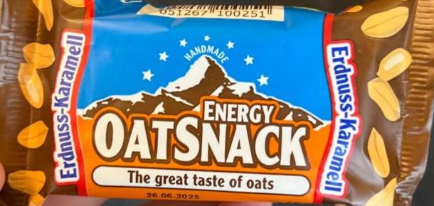 Фото - Erdnuss-karamell the great taste of oats Energy OatSnack