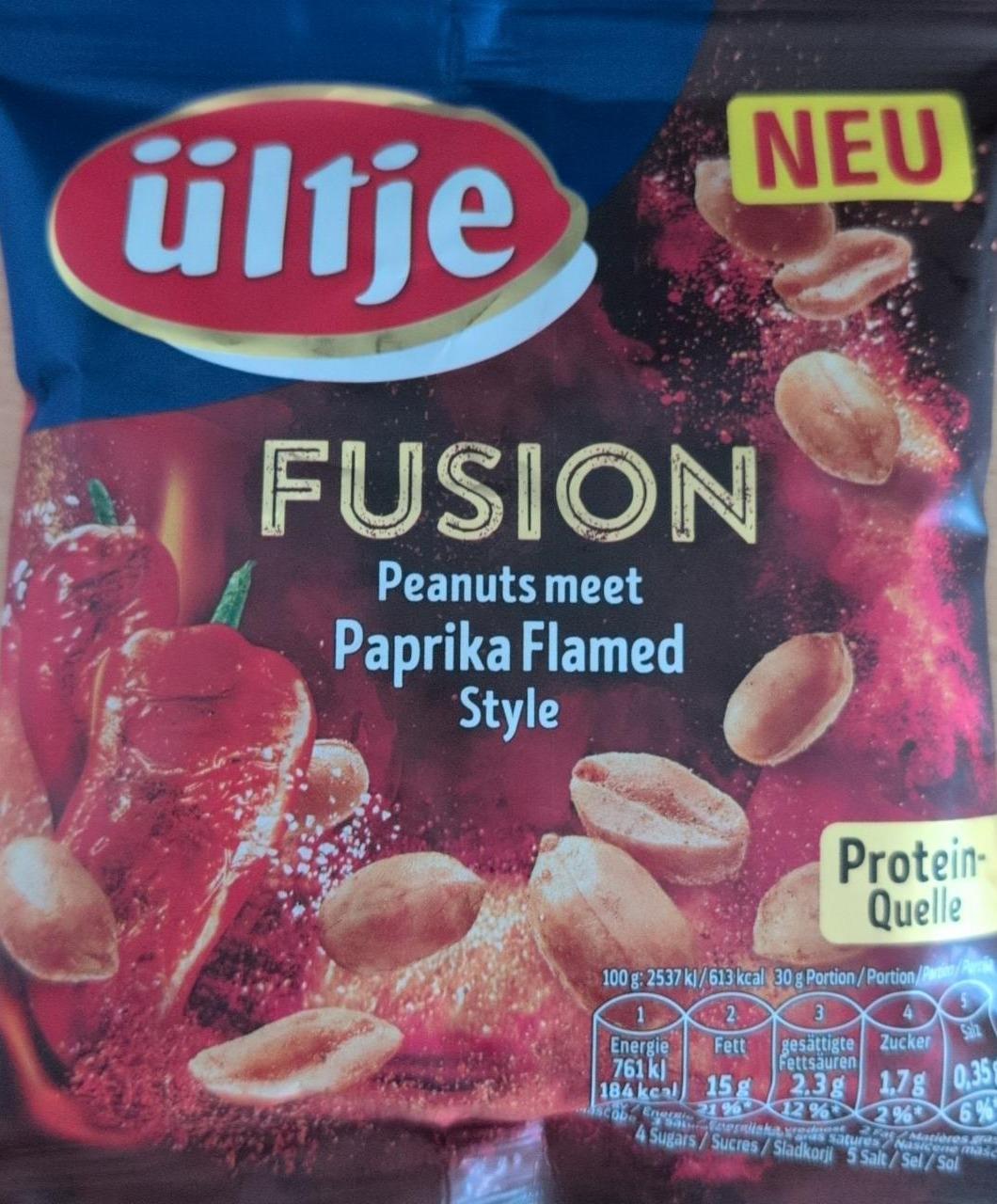 Фото - Fusion peanuts meet paprika flamed style Ültje