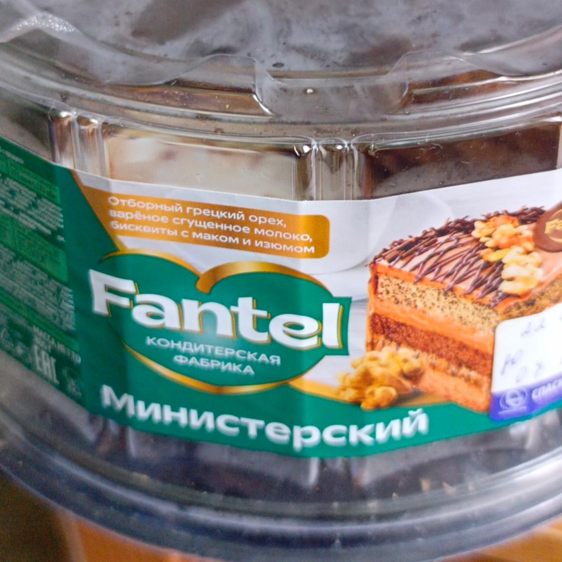 Фото - Торт Министерский Fantel