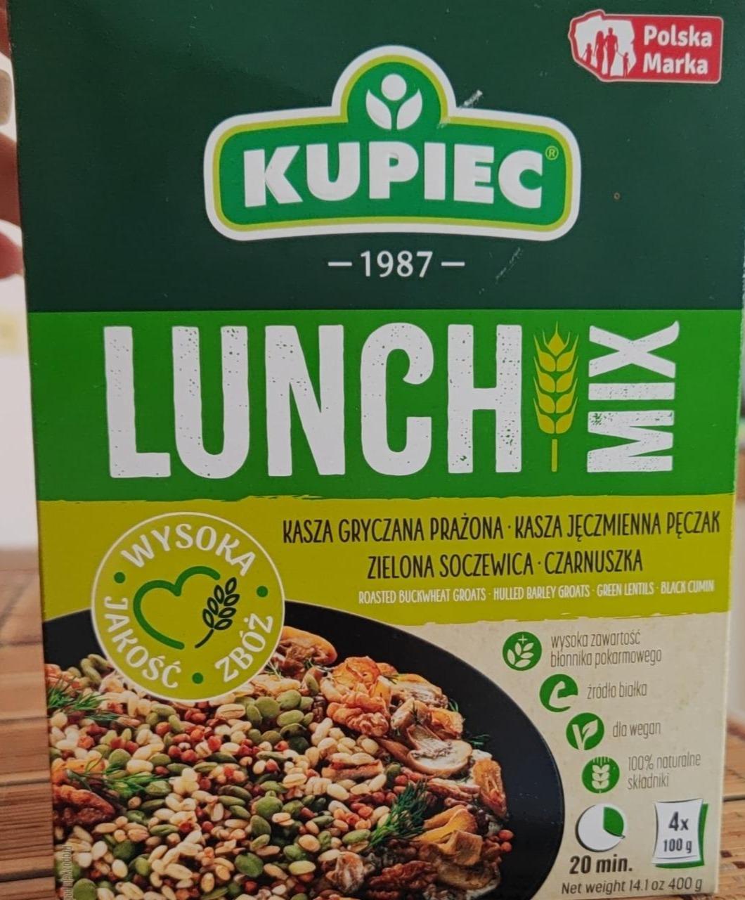 Фото - Смесь круп и чечевицы с черным тмином Lunch mix KUPIEC