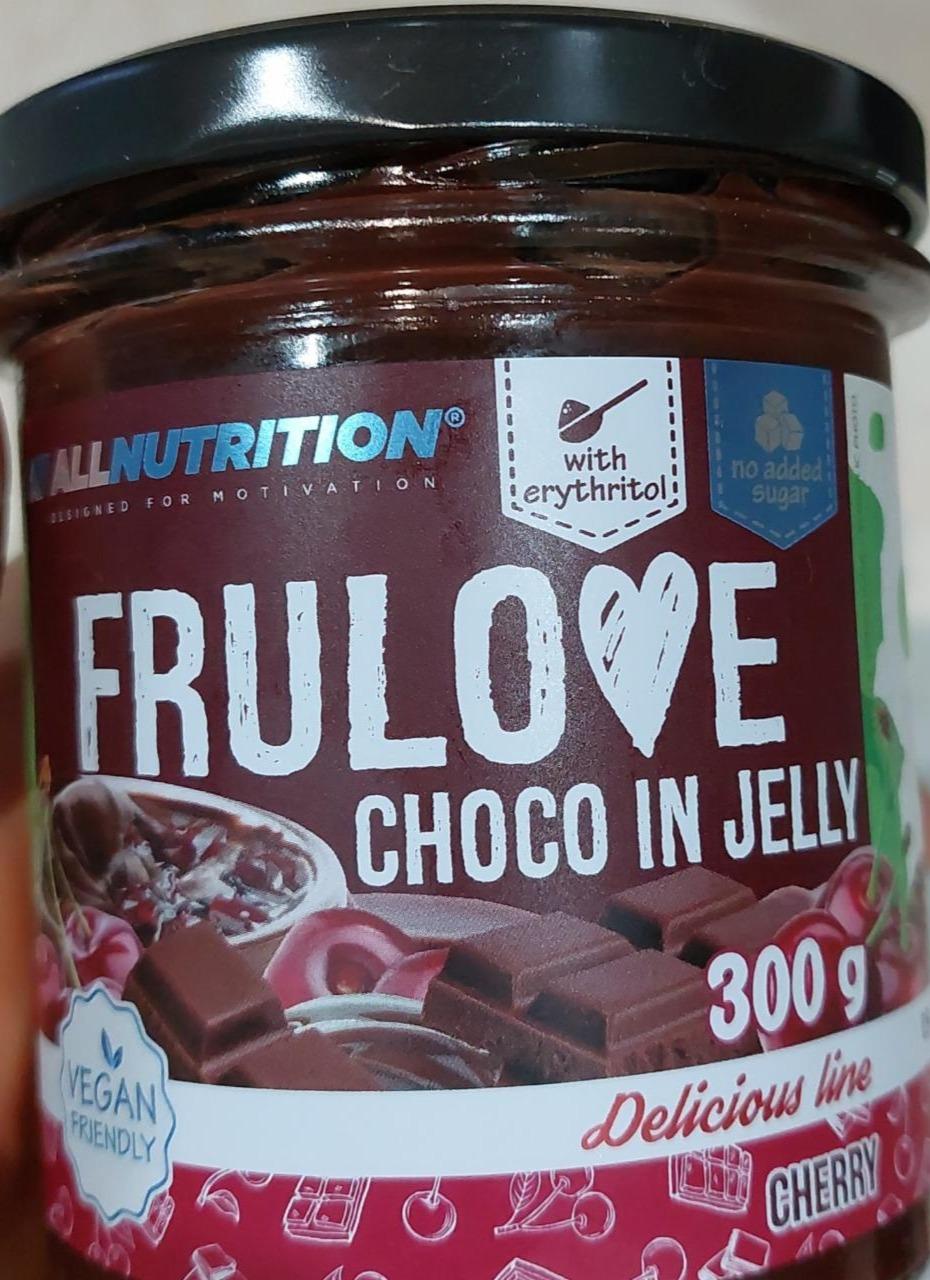 Фото - Frulove choco in jelly delicious line cherry Allnutrition