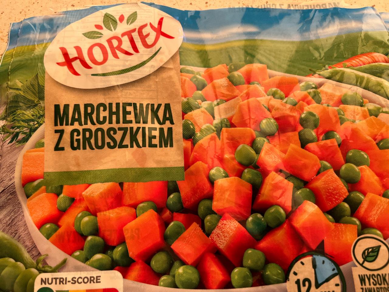 Фото - Marchewka z groszkiem Hortex