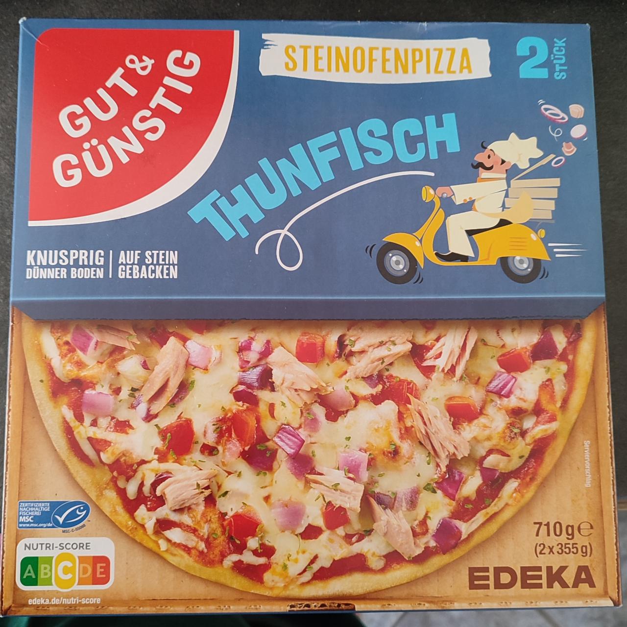 Фото - Steinofenpizza Thunfisch Gut&Günstig